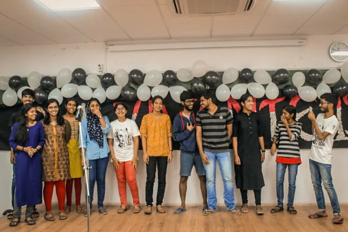 The Core committee of Vivante 2019 on the inauguration ceremony.